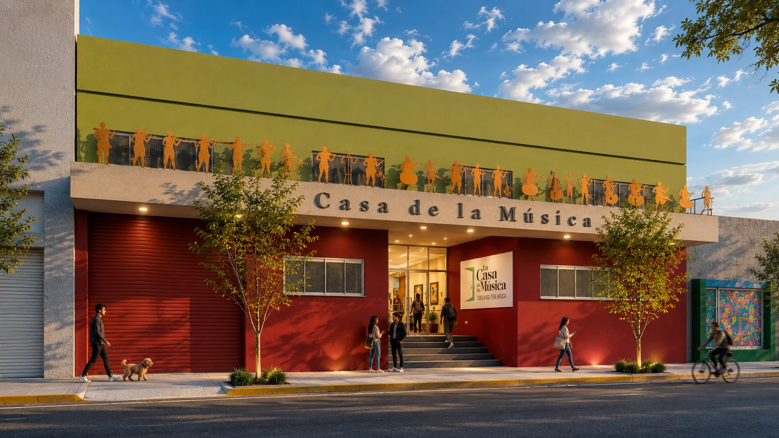 Fachada Casa de la Música